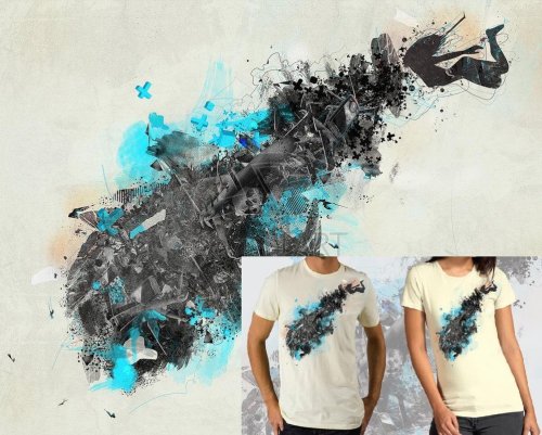 30个富有创意的T恤图案设计欣赏