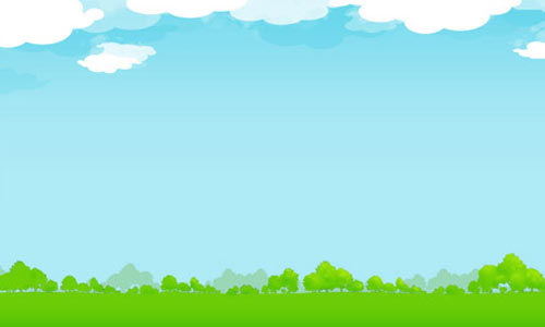 免费自然插图与蓝天，白云和树木http://freepsdfiles.net/backgrounds/free-nature-illustration-with-sky-clouds-and-trees/