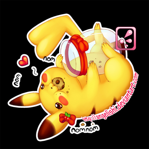 皮卡丘 Pikachu 主题动漫插画欣赏
