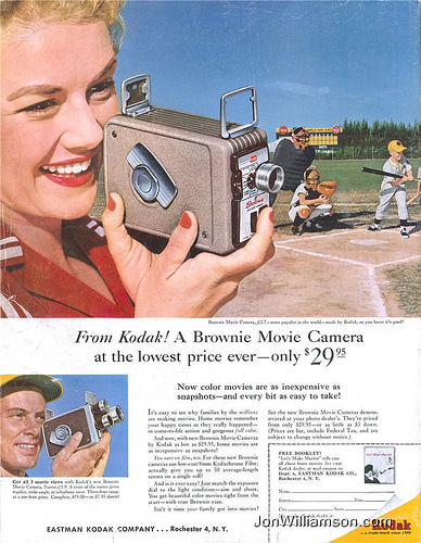 50个复古风格的照相机广告