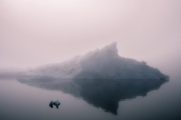 格陵兰岛的冰山FOG