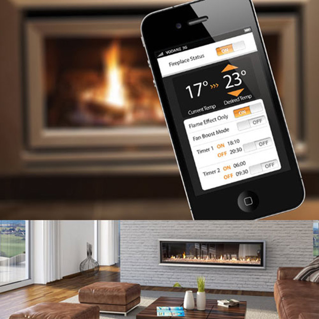 Get Out! WiFi Gas Fireplace 