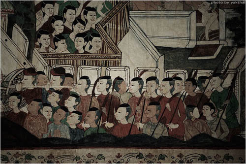 Wat Kongkaram 印度寺庙壁画分享