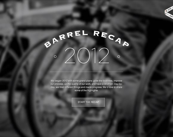 Barrel Recap<br /> http://barrelny.com/recap/2012/