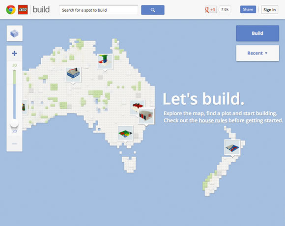 Build with Chrome – Lego<br /> http://www.buildwithchrome.com/static/map