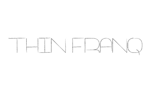 Thin Franq font