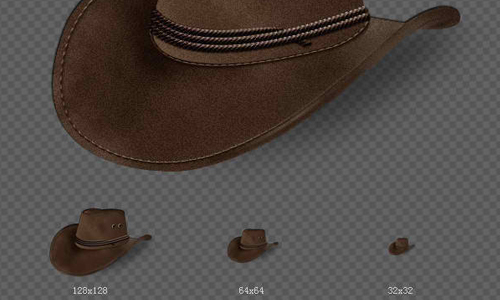 Cowboy Hat Icons Design<br /> http://gaovsmiao.deviantart.com/art/Cowboy-hat-icons-design-174177598