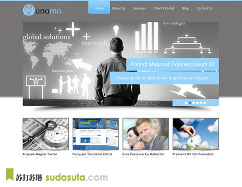 FREE PHOTOSHOP BUSINESS WEBSITE<br /> http://psdstyle.net/2011/09/07/unomo-free-photoshop-business-webiste/