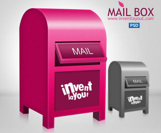 Mailbox Icon PSD<br /> http://www.inventlayout.com/post/mailbox-icon-psd-95.aspx