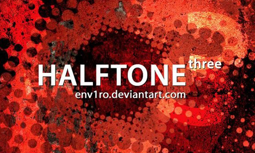 Halftone Three<br /> http://www.brushking.eu/279/halftone-three.html