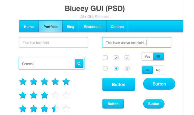 Blueey GUI<br /> http://www.designdeck.co.uk/a/1277