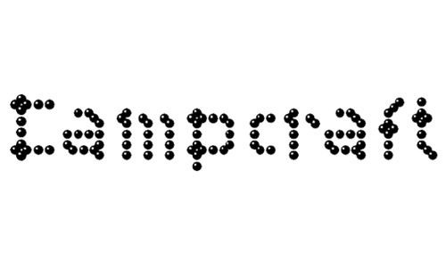 Campcraft font<br /> http://www.fontspace.com/our-house-graphics/campcraft