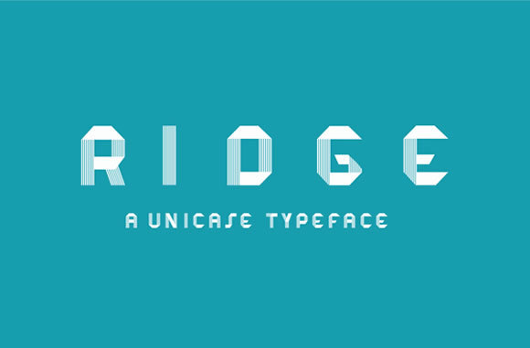 RIDGE Typeface<br /> http://www.behance.net/gallery/RIDGE-Typeface/6456873