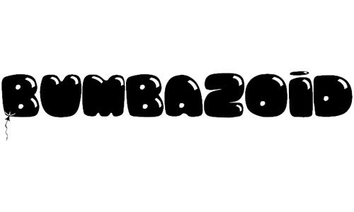 Bumbazoid<br /> http://www.fontspace.com/boba-fonts/bumbazoid