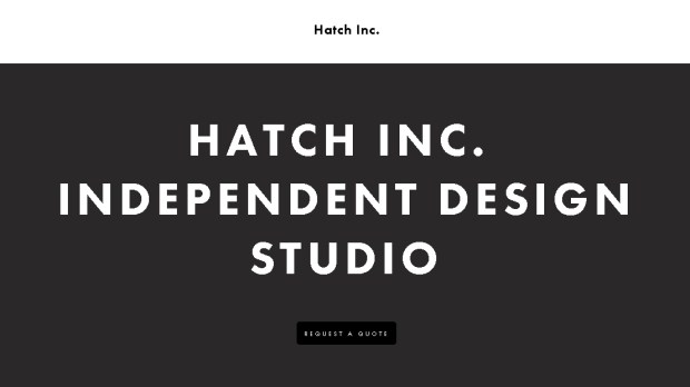 Hatch is a british design house. 