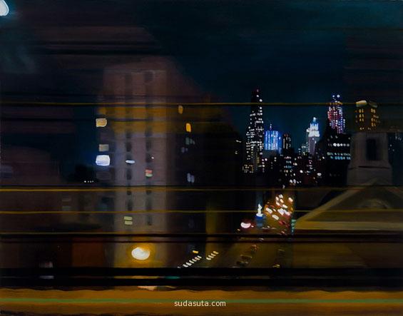 Alexandra Pacula 焦点模糊的城市夜景