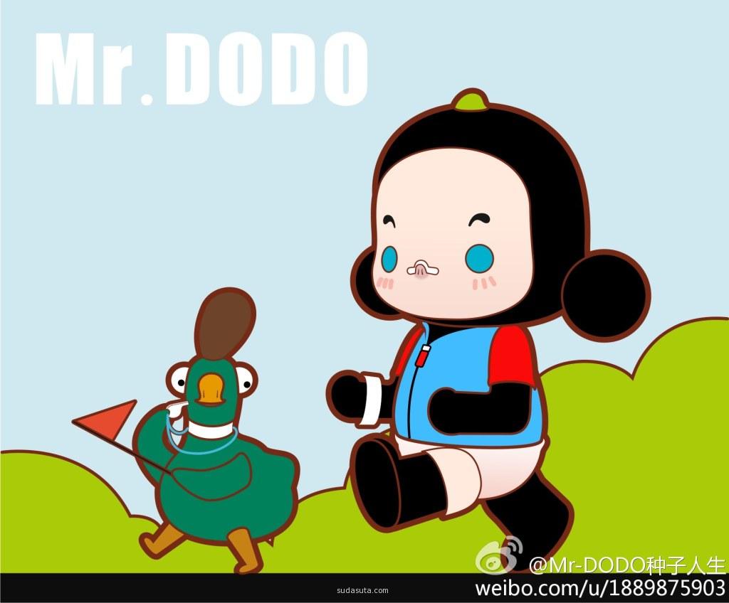 Mr-DODO种子人生 卡通造型设计