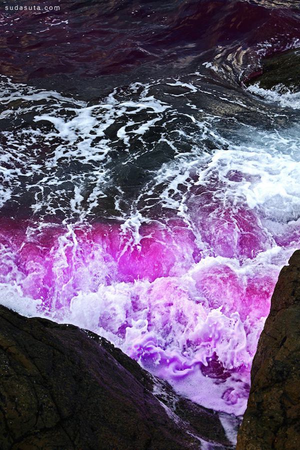 Arnaud Lajeunie 颜色与海水 实验摄影欣赏