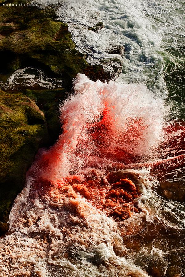Arnaud Lajeunie 颜色与海水 实验摄影欣赏
