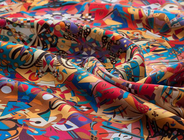 Irina Batkova 唯美的丝巾艺术