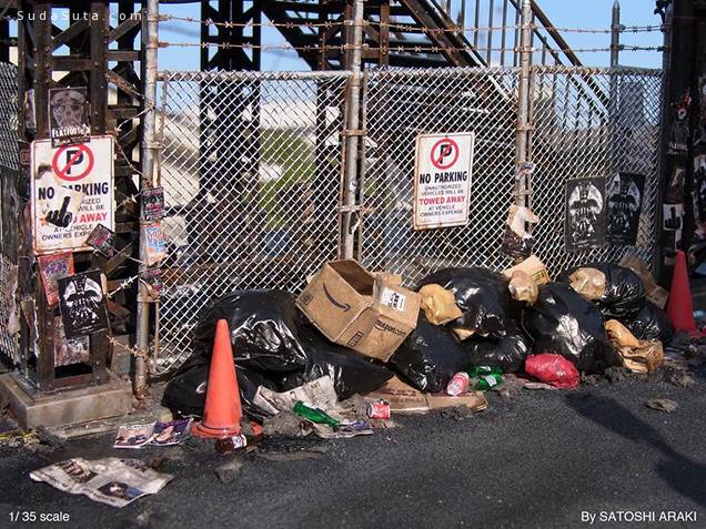 Satoshi Araki 创意生活 细小的城市垃圾
