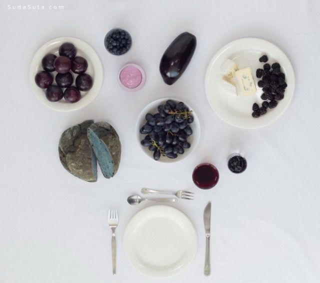 Fabienne Plangger 单色早餐 美食摄影欣赏
