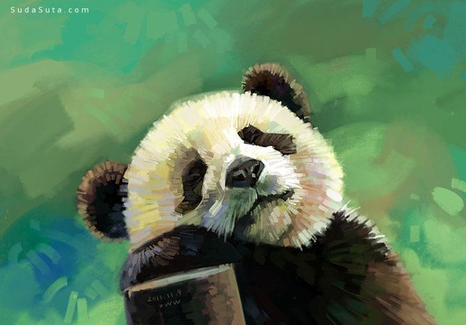 Xue Wawa 超级有爱的动物插画欣赏