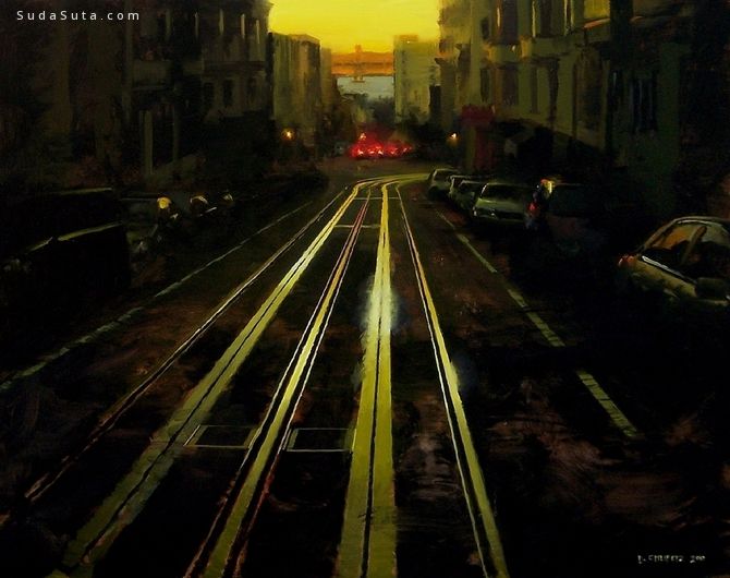 David Cheifetz 城市油画作品欣赏