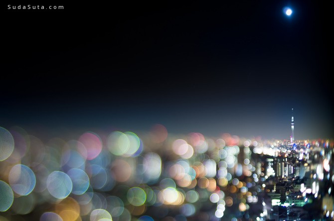 Takashi Kitajima 虚化背景 城市夜景欣赏