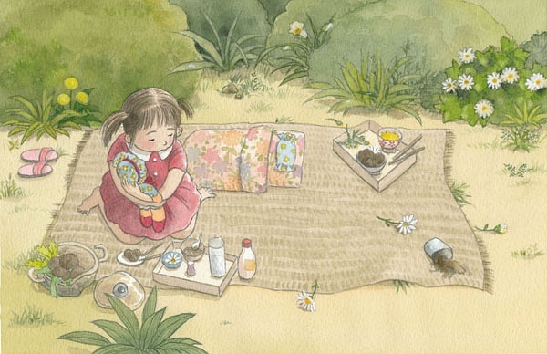 Kanazawa Mariko 唯美细腻的插画作品