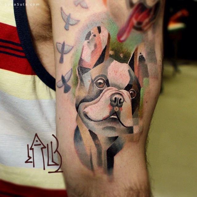 Lesha Lauz 动物纹身艺术欣赏