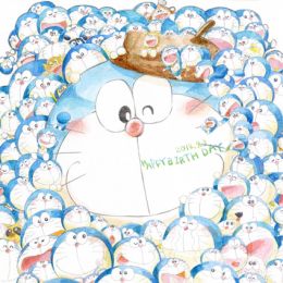 幸福的蓝胖子 哆啦A梦主题插画欣赏