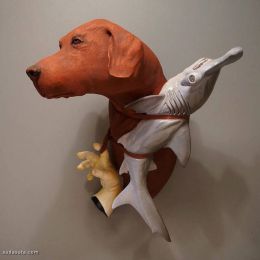 Russell Wrankle 奇怪的动物雕塑
