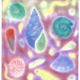 Mary Herbert 抽象粉彩绘画艺术欣赏