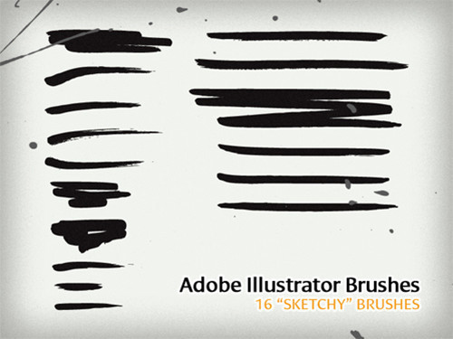 50套Adobe Illustrator笔刷免费下载