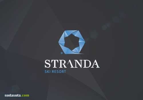 STRANDA滑雪胜地视觉识别品牌设计