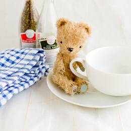 泰迪熊的茶杯