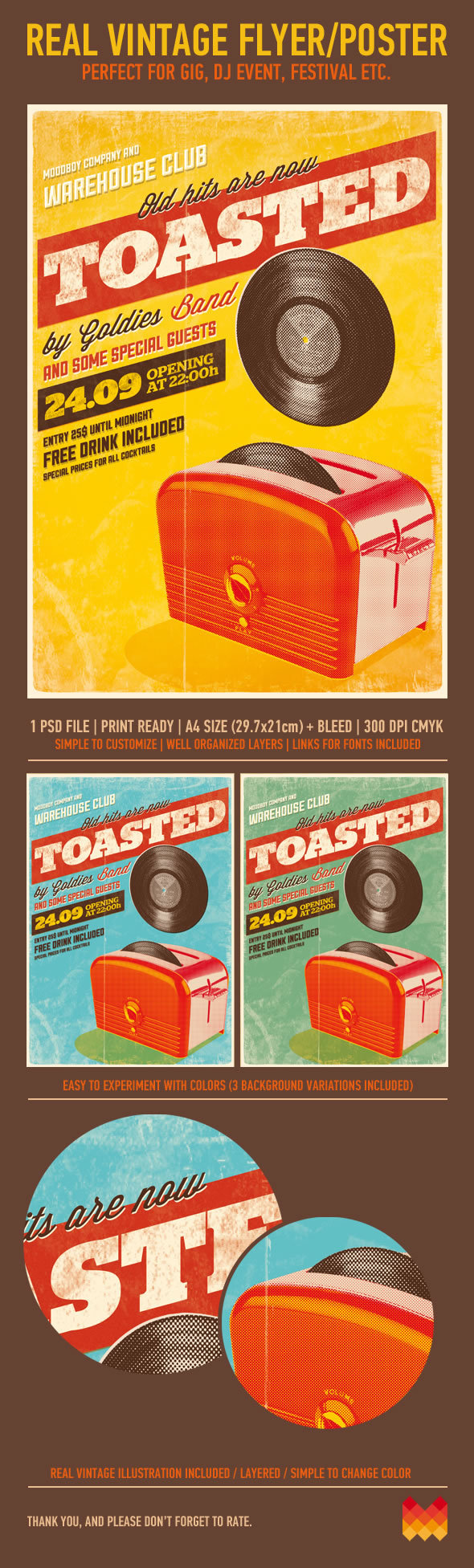 http://www.behance.net/gallery/Toasted-Vintage-Poster-PSD/5357923