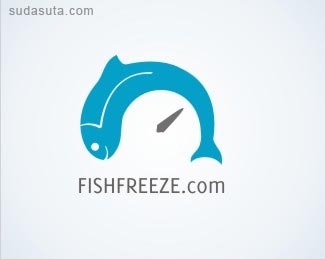 53个以鱼为主题的logo设计欣赏