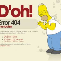 极其富有创意的附带卡通形象的404错误页面设计