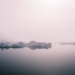 格陵兰岛的冰山FOG