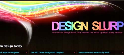 40个色彩丰富的网页设计