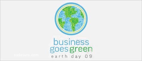 40个以绿色为主题的创意logo欣赏