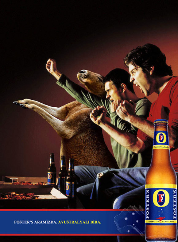 Fosters Advertising<br /> http://www.behance.net/gallery/Fosters-Advertising/364028