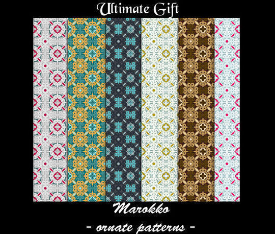 Marokko - 华丽图案<br /> http://ultimategift.deviantart.com/art/Marokko-ornate-patterns-118674342