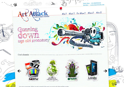 Art Attackk<br /> http://www.artattackk.com/