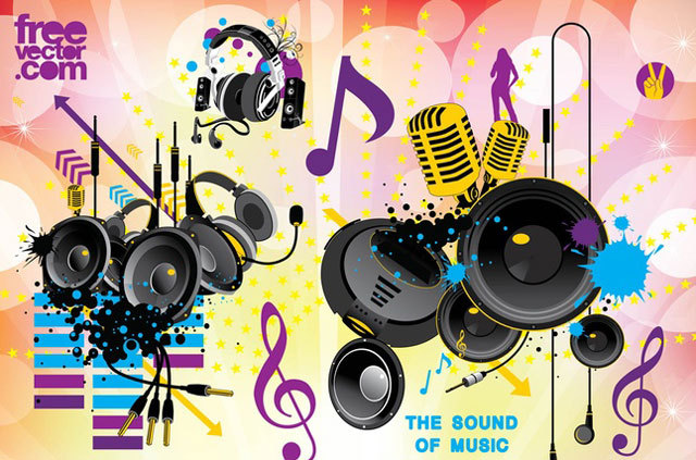 Free Sound Vector Graphics<br /> http://www.freevector.com/free-sound-vector-graphics/