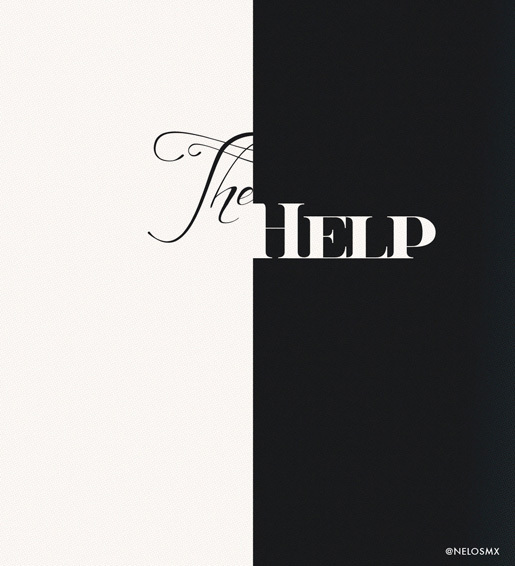 The Help by Nelos<br /> http://nelos.deviantart.com/art/Minimalist-Movie-Poster-The-Help-286667796