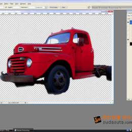 如何用photoshop制作一张老式卡车招贴