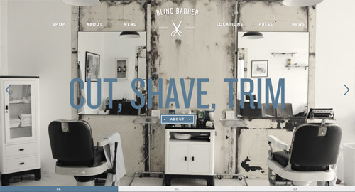 Blind Barber<br /> http://blindbarber.com/
